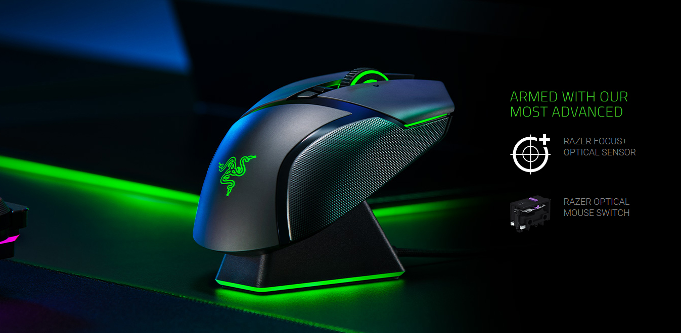 ขาย Razer Basilisk Ultimate Hyperspeed Wireless Gaming Mouse ราคา 5,490